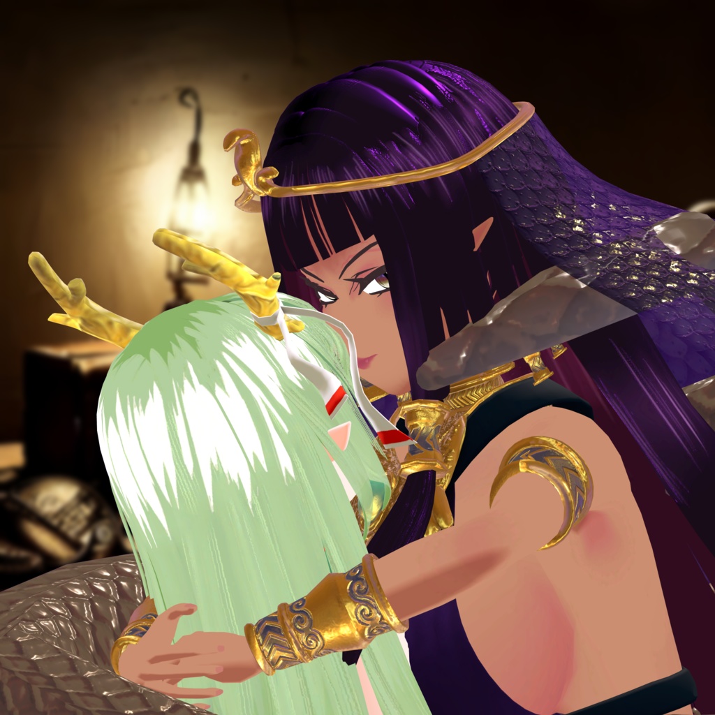 オリジナル3Dモデル【レイラ】