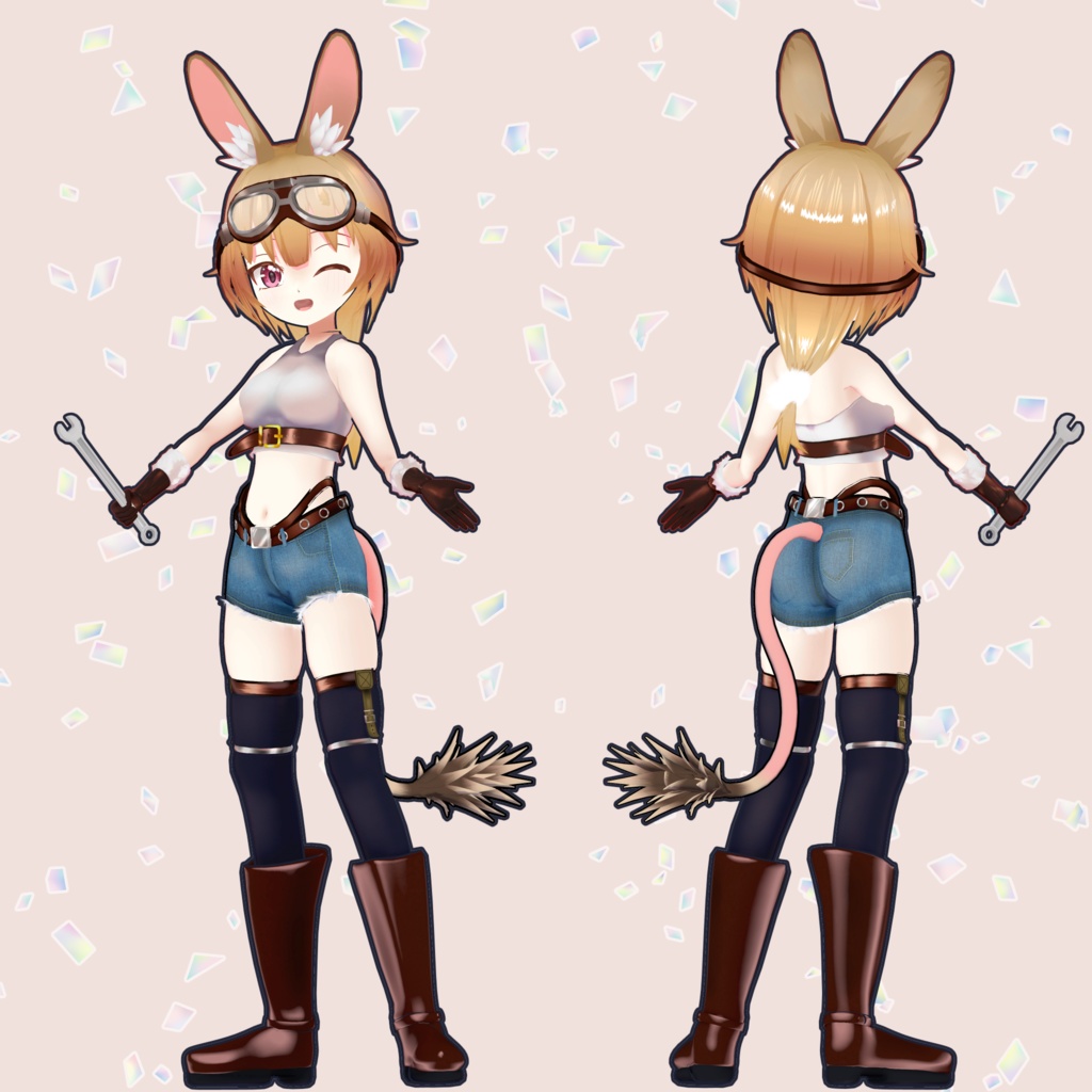 オリジナル3Dモデル【ターラ】