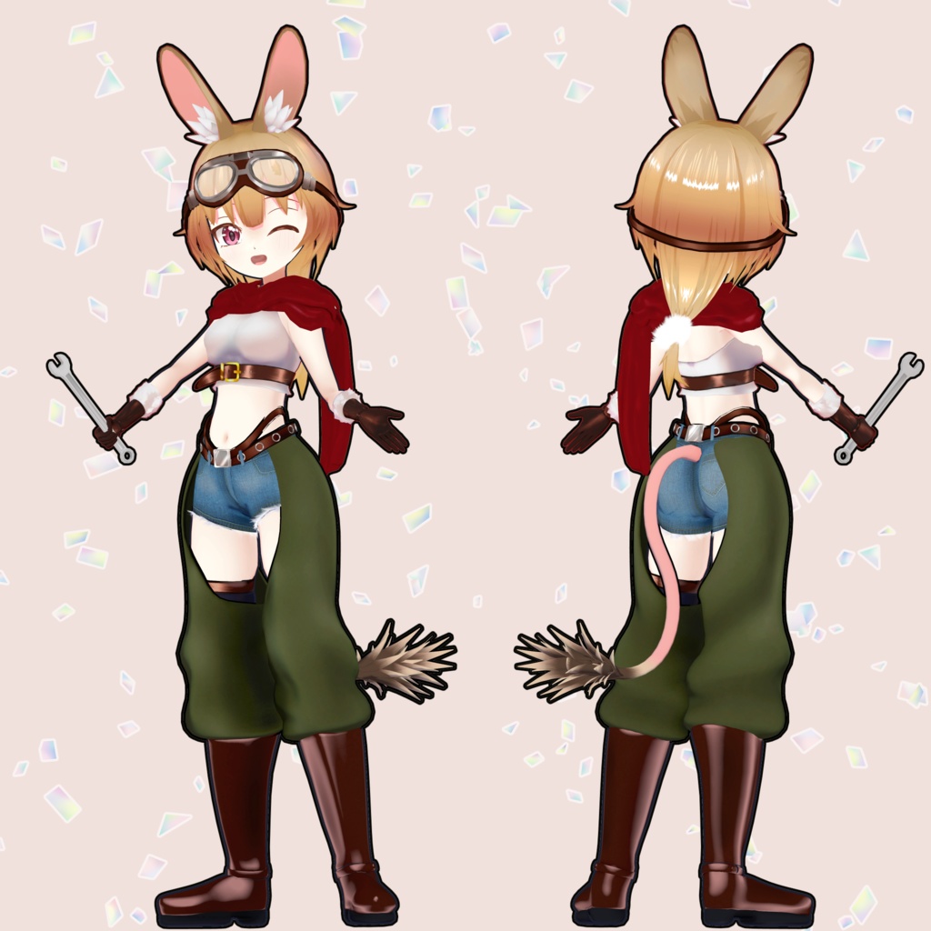 オリジナル3Dモデル【ターラ】