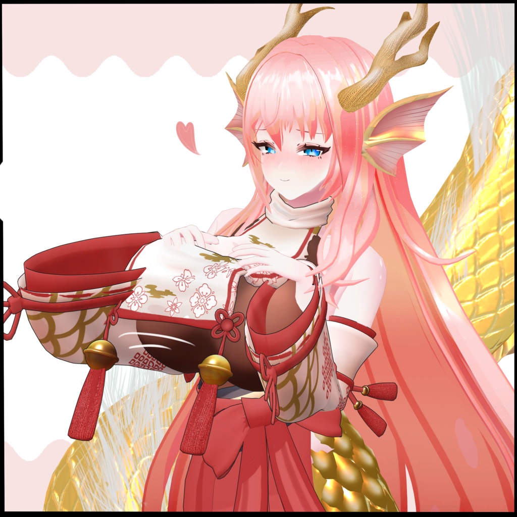 オリジナル3Dモデル【恋華 -Renge-】