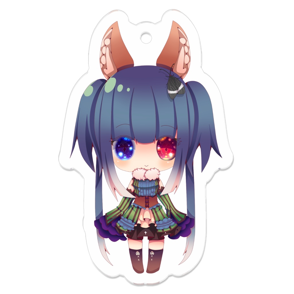 【Po】デフォルメアクリルキーホルダー
