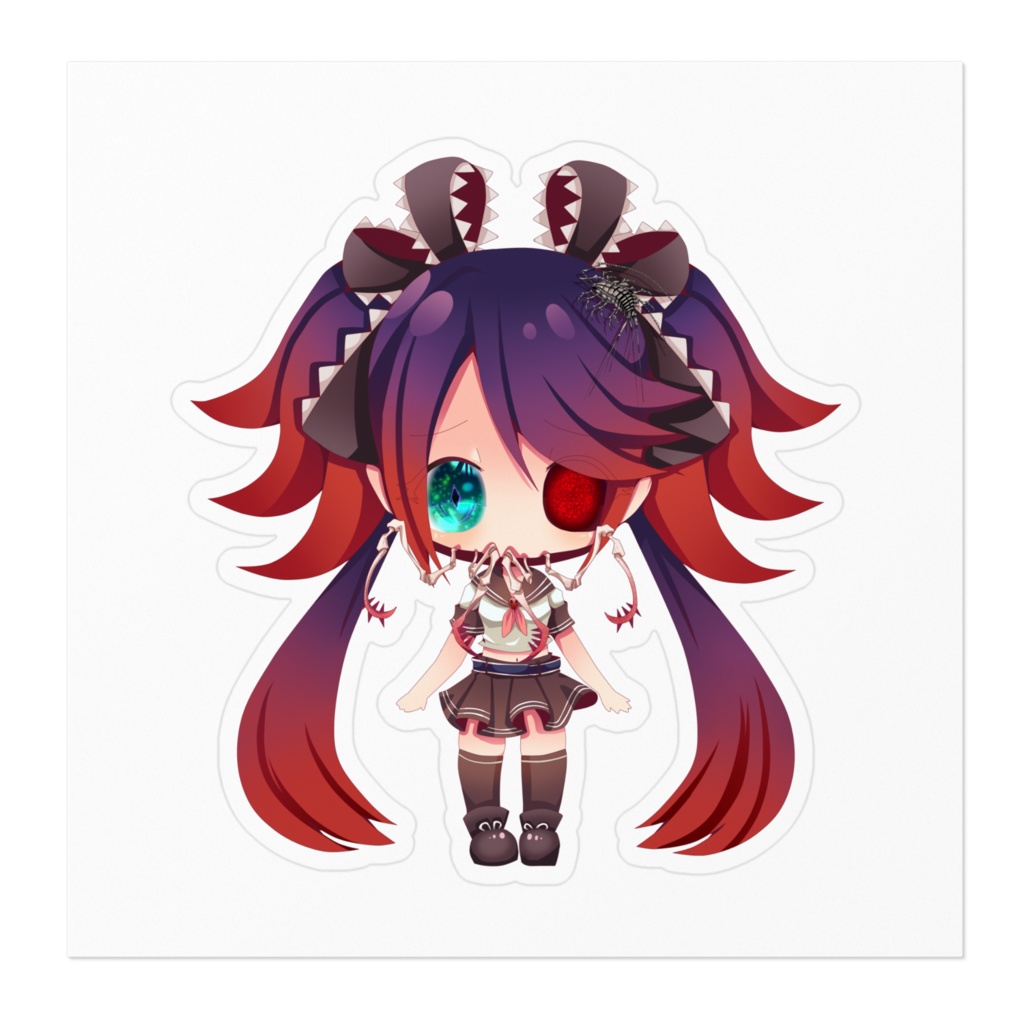 【シーエ】細菌汚染ver【ステッカーシール】