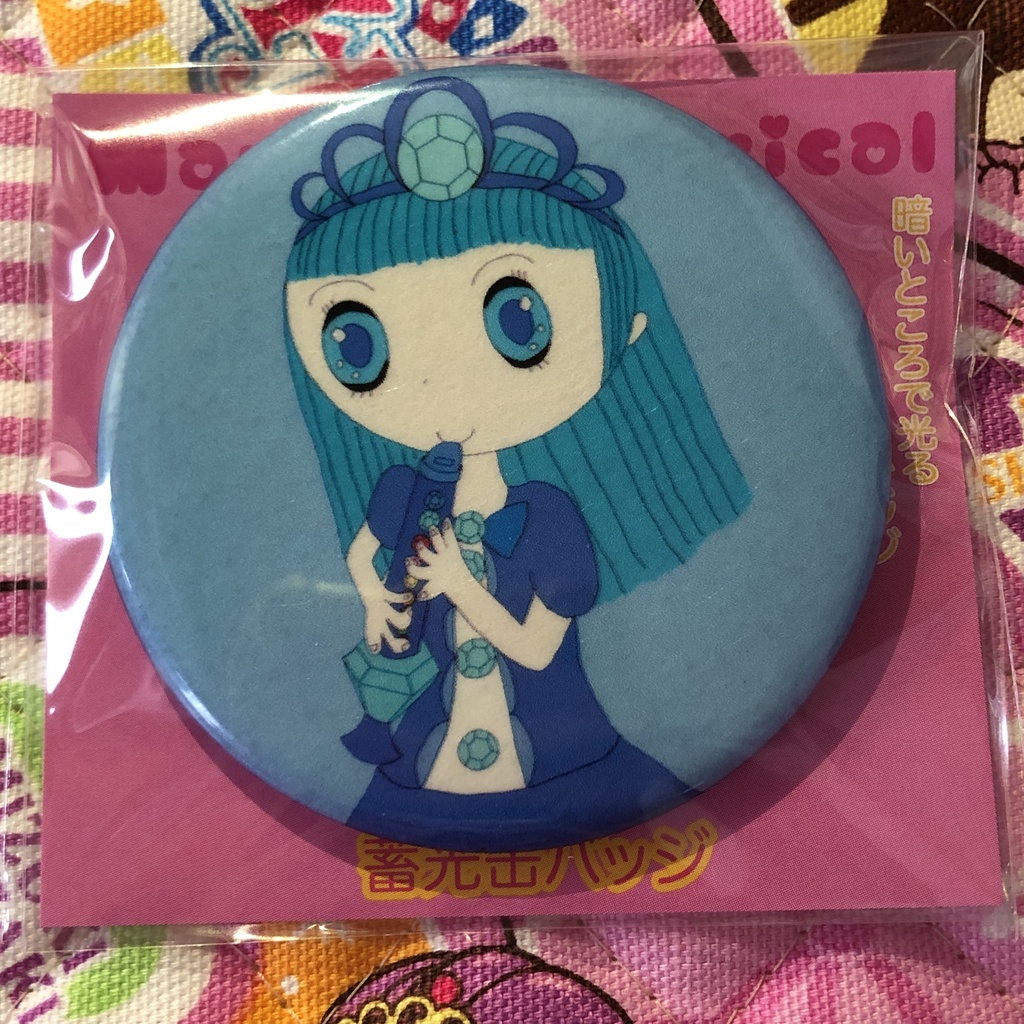 蓄光缶バッジ マリカルミリカル フォルムプリンセス