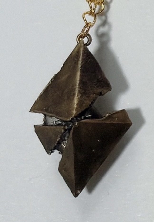 【Sky金属風アドパスペンダント】　砕ケル闇ノ季節