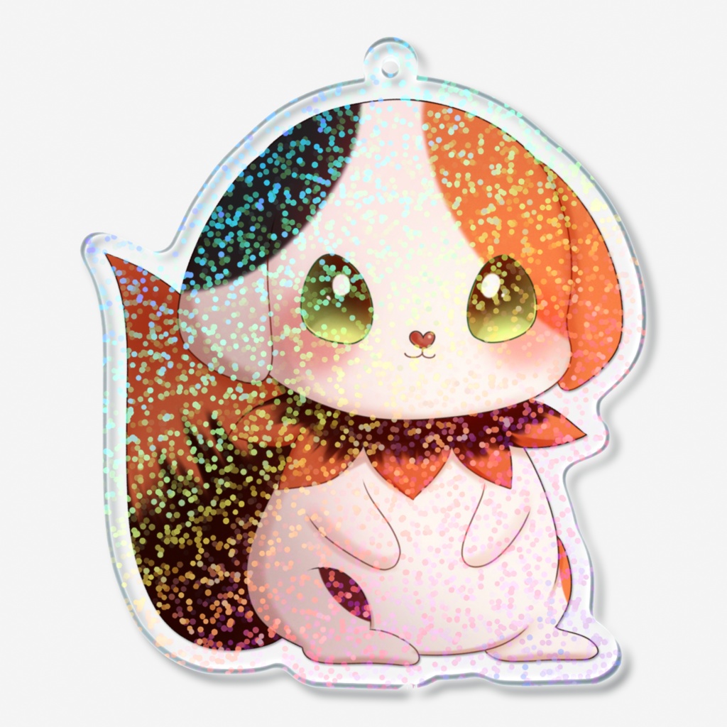 すねちよ_ホログラムアクリルキーホルダー