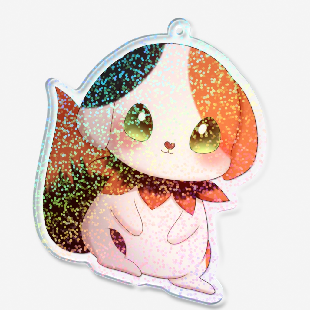 すねちよ_ホログラムアクリルキーホルダー