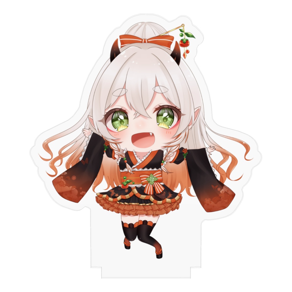 甘柿鬼さよ_アクリルスタンドフィギュア_SDキャラver