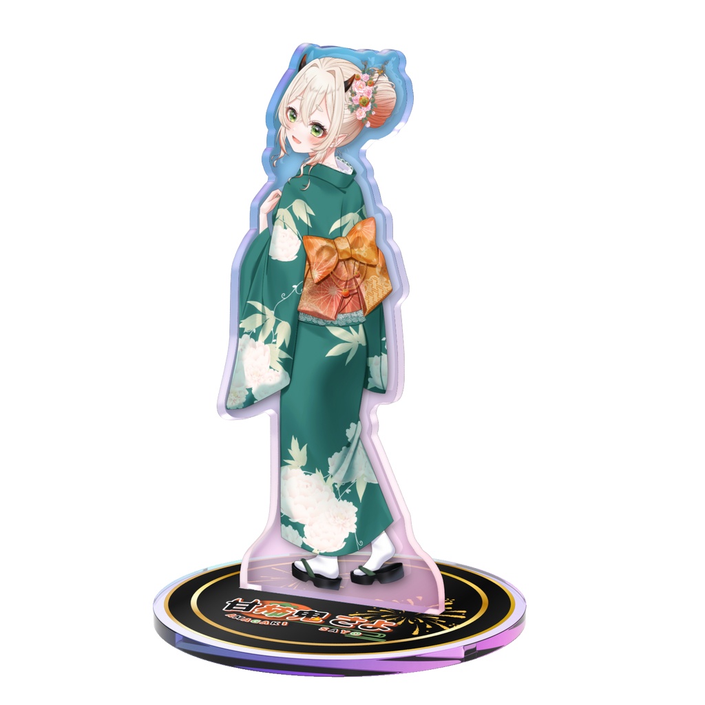 甘柿鬼さよ_アクリルスタンドフィギュア_浴衣姿ver
