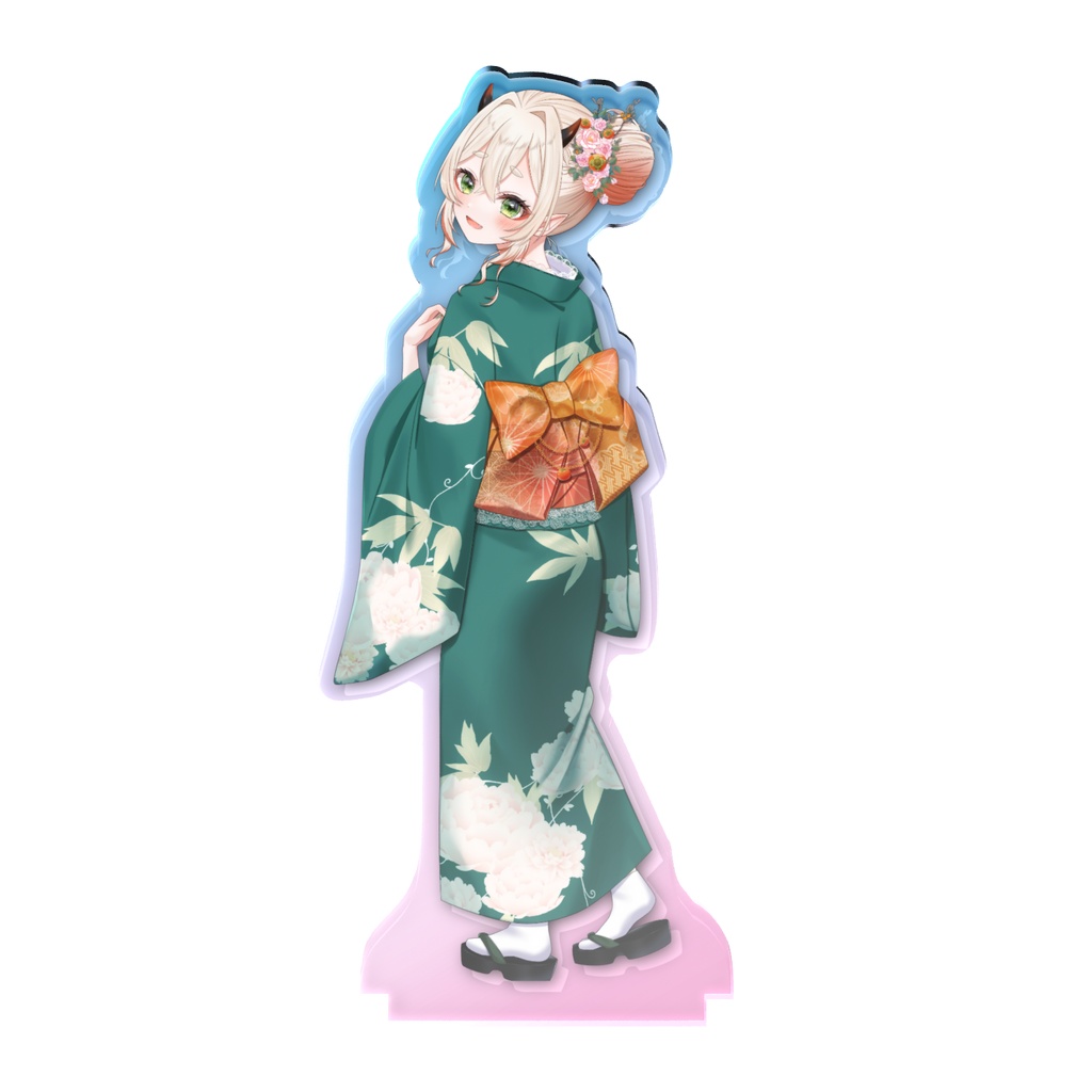甘柿鬼さよ_アクリルスタンドフィギュア_浴衣姿ver