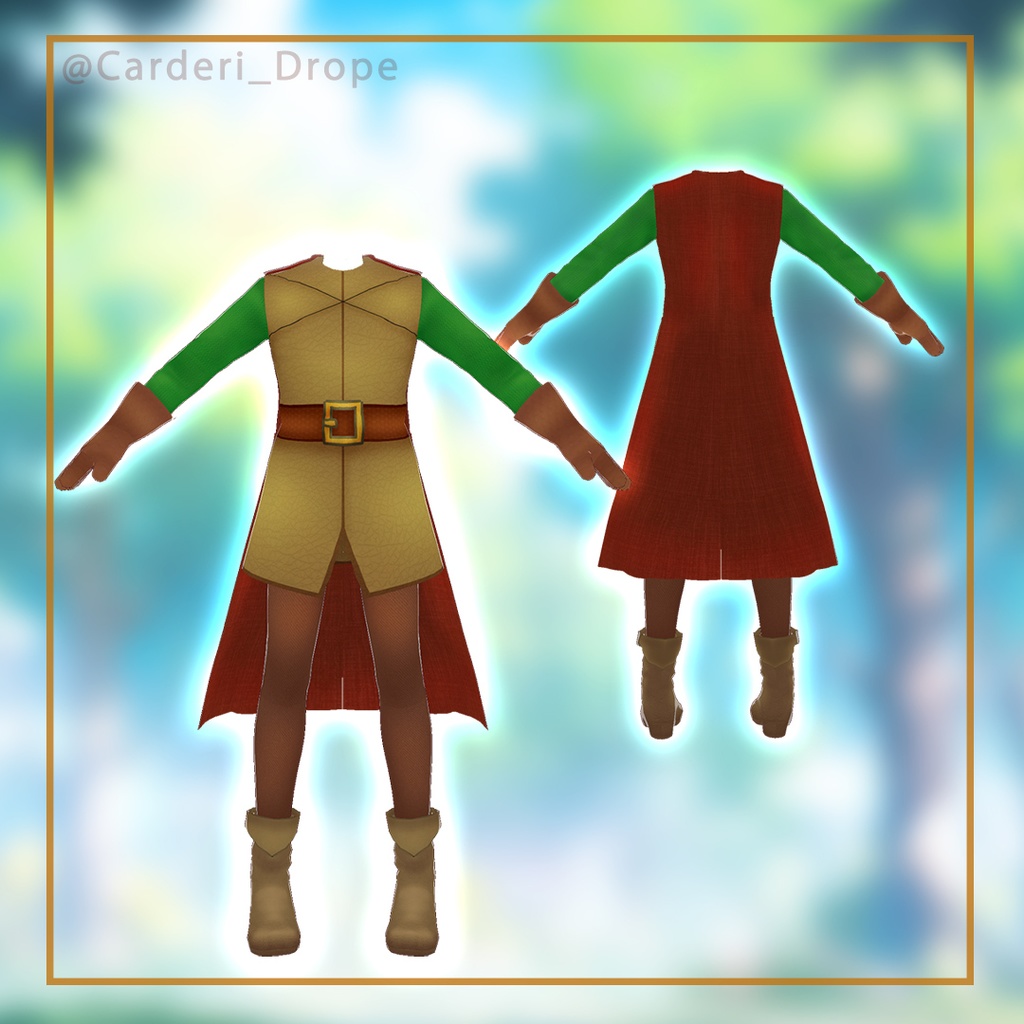 Humbert, the Huntsman || .vroid & .vrm & .png || (Cárderi)