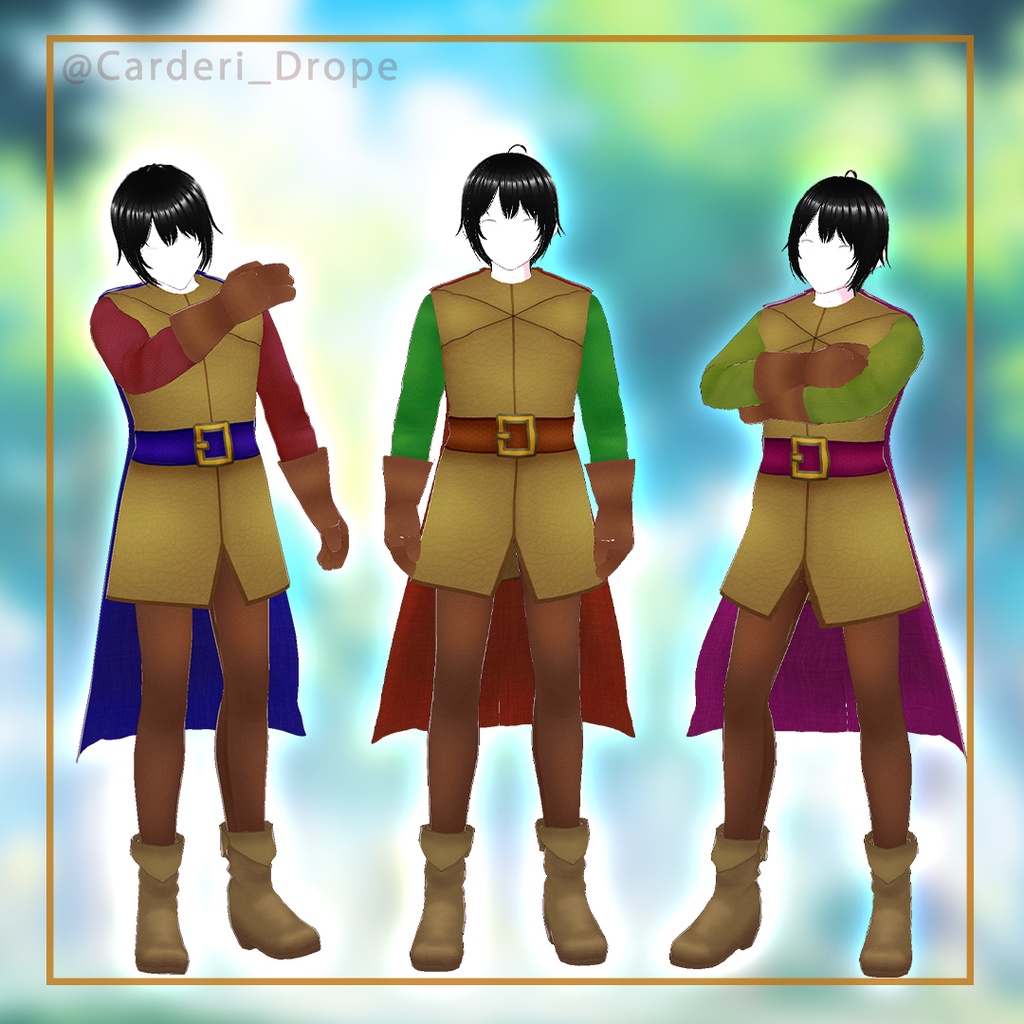 Humbert, the Huntsman || .vroid & .vrm & .png || (Cárderi)