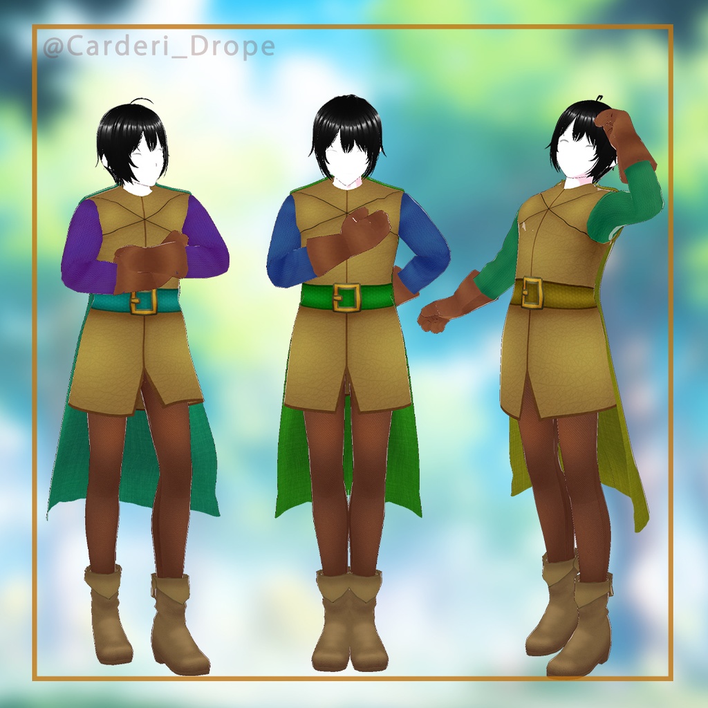 Humbert, the Huntsman || .vroid & .vrm & .png || (Cárderi)