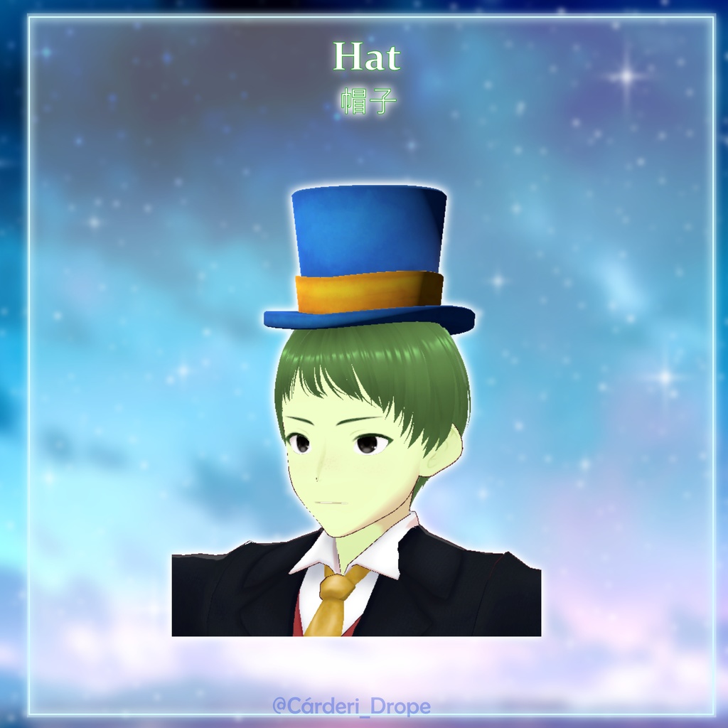 Jiminy Cricket || .fbx & .vroid & .vrm & .xroid & .xwear & .png || (Cárderi)