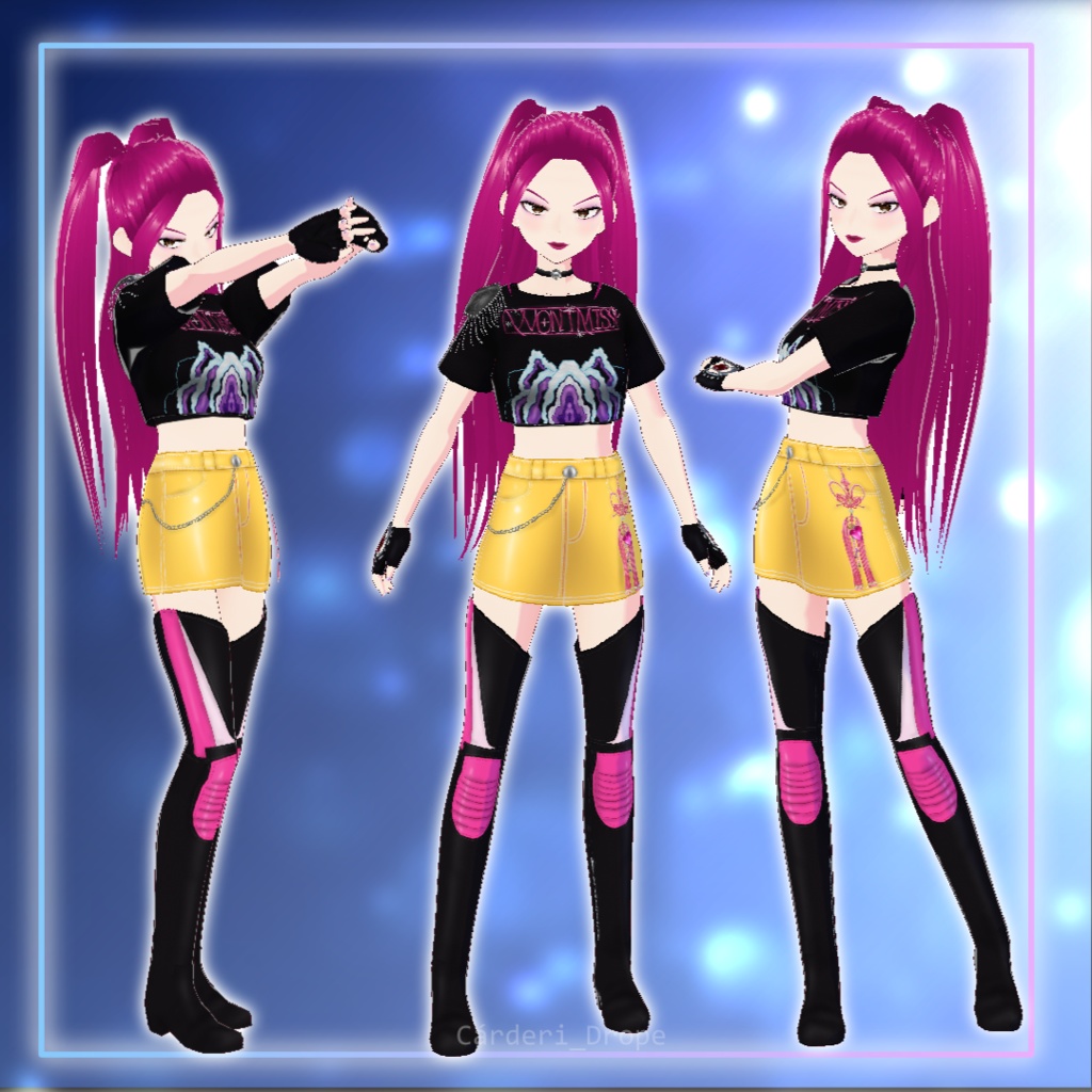Huntrix || Mira - "How It's Done" Outfit || .png + .vroidcustomitems + .vrm + .vroid