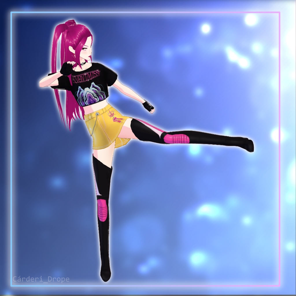 FULL SET / INDIVIDUAL PIECES || Huntrix || Mira - "How It's Done" Outfit || ミラ - 「やり方」衣装 || .png + .vroidcustomitems + .vrm + .vroid