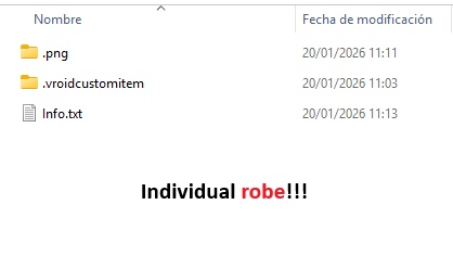FULL SET / INDIVIDUAL ROBES || Forest Robe || 森のローブ || .png + .vroidcustomitem + .vroid + vrm