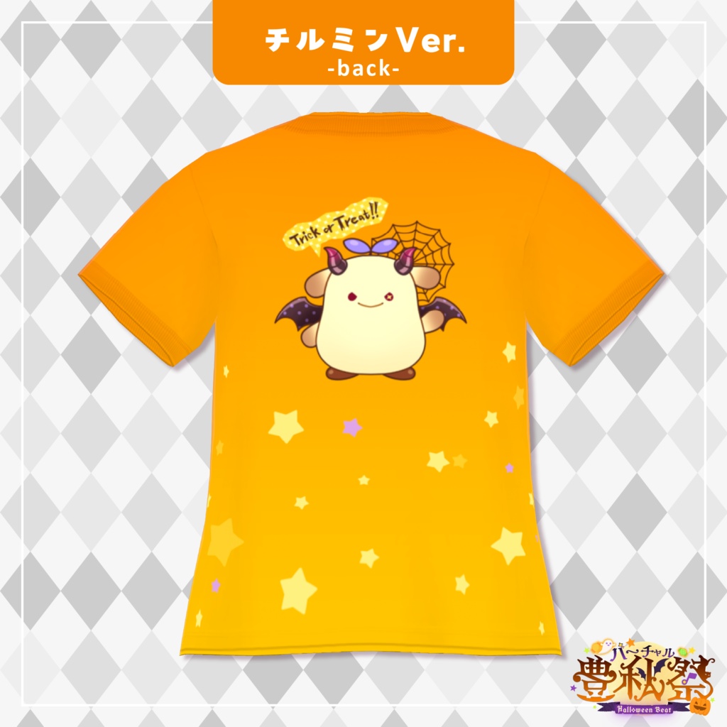 【配布終了】バーチャル豊秋祭公式Tシャツ《おはよう真夜中様コラボ》
