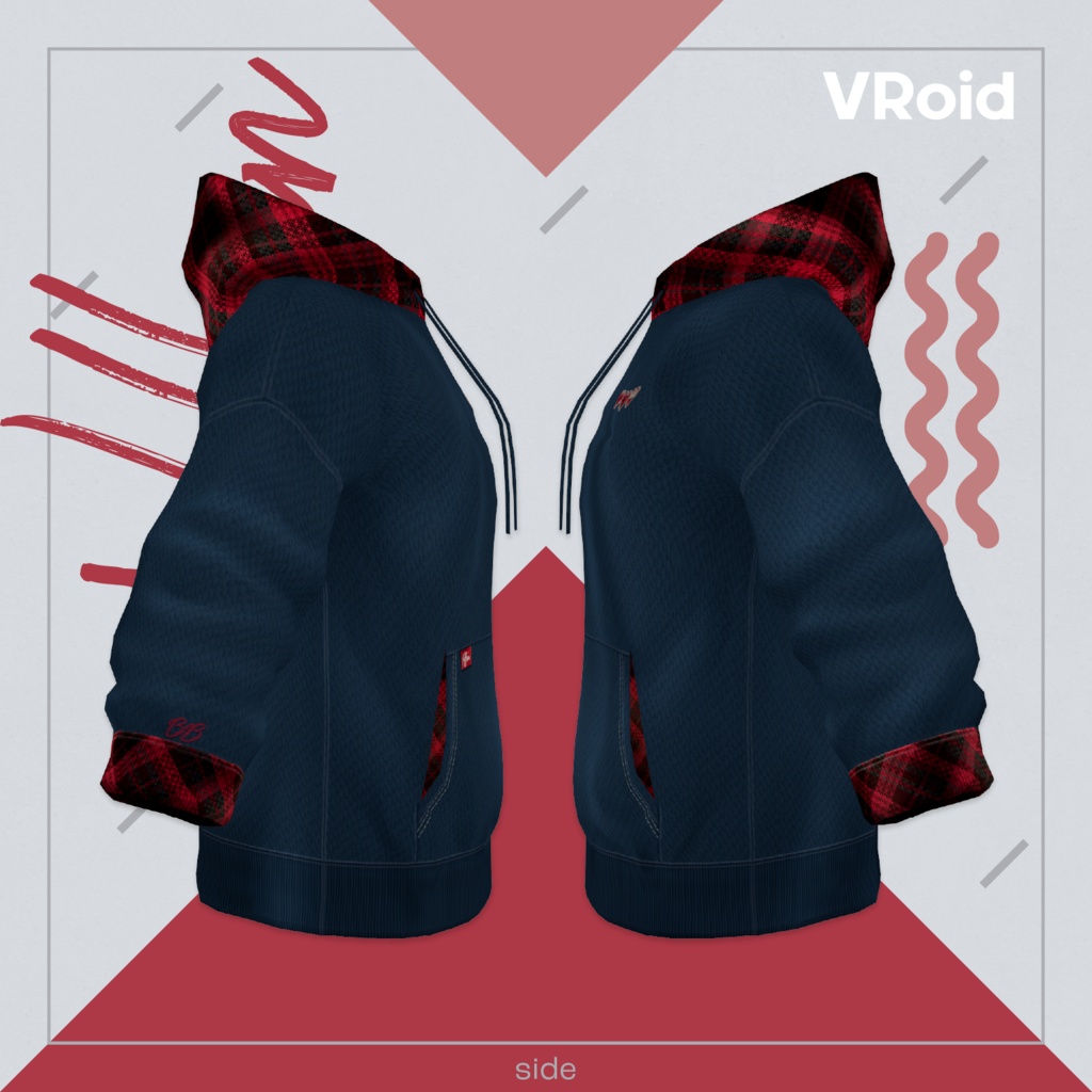 【配布終了】バーチャル英雄譚公式パーカー