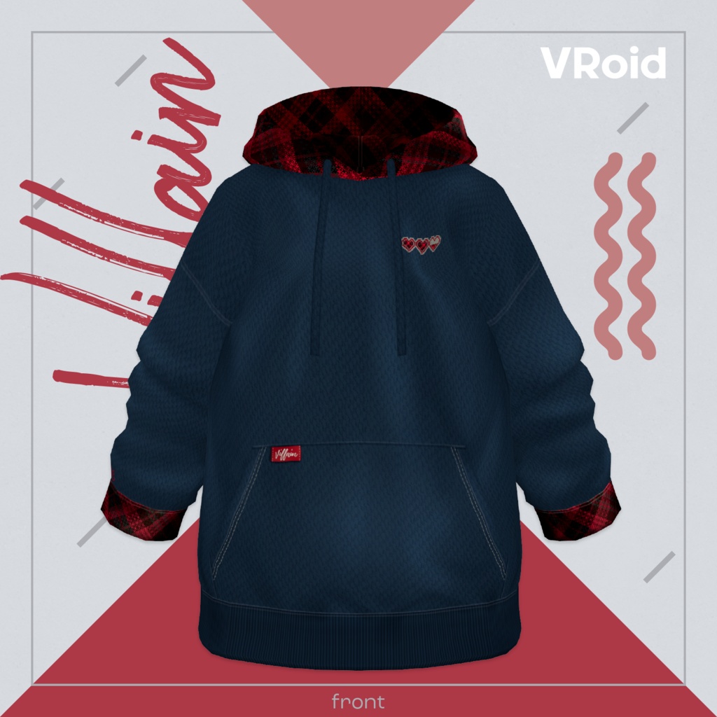 【配布終了】バーチャル英雄譚公式パーカー