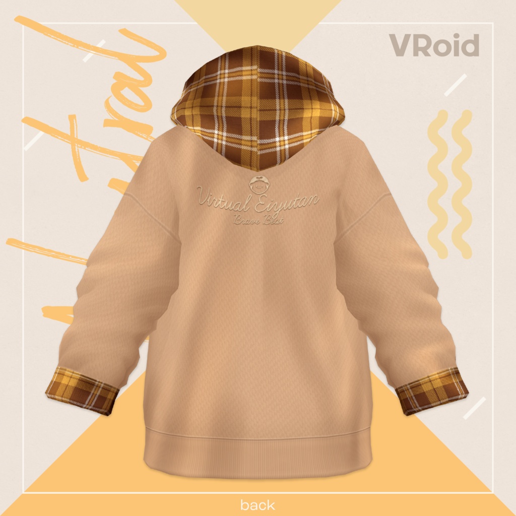 【配布終了】バーチャル英雄譚公式パーカー