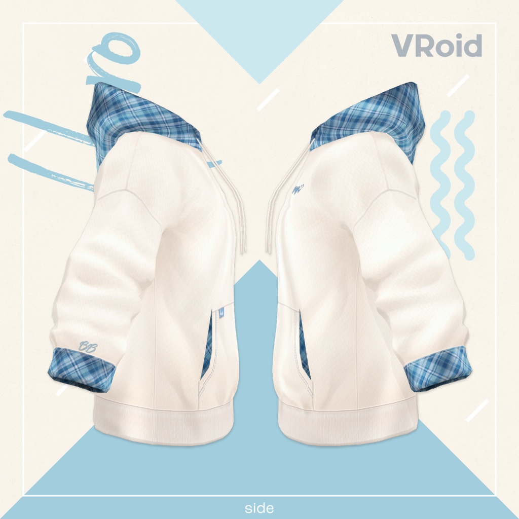 【配布終了】バーチャル英雄譚公式パーカー