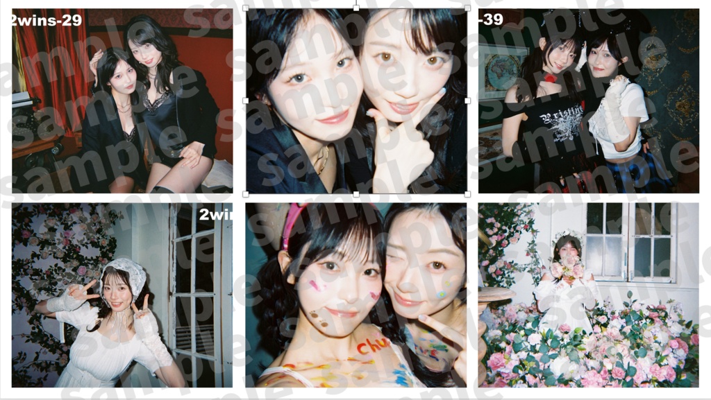 「2wins book -第4弾-」瀬戸環奈&新川空 グッズ