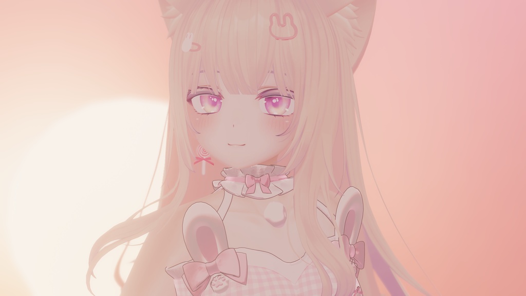 【3アバター対応】🍬キャンディピアス🍭【VRC向け】