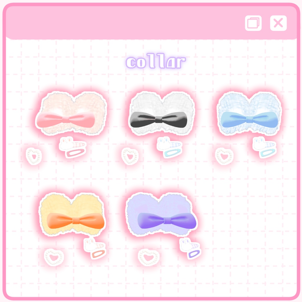 ふわうさりぼん🎀 VRC用