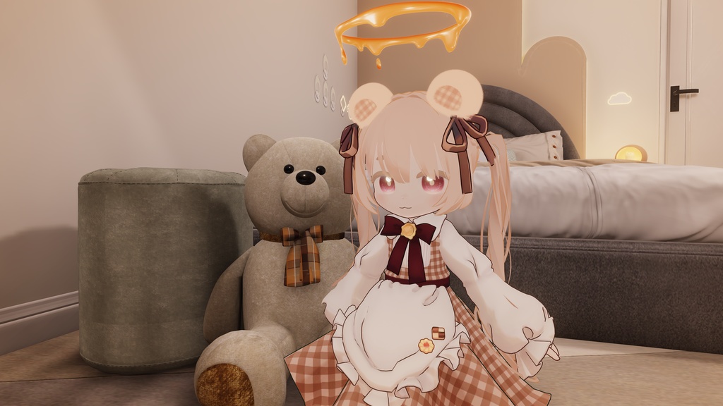 🐻はちみつヘイロー VRC用🐝