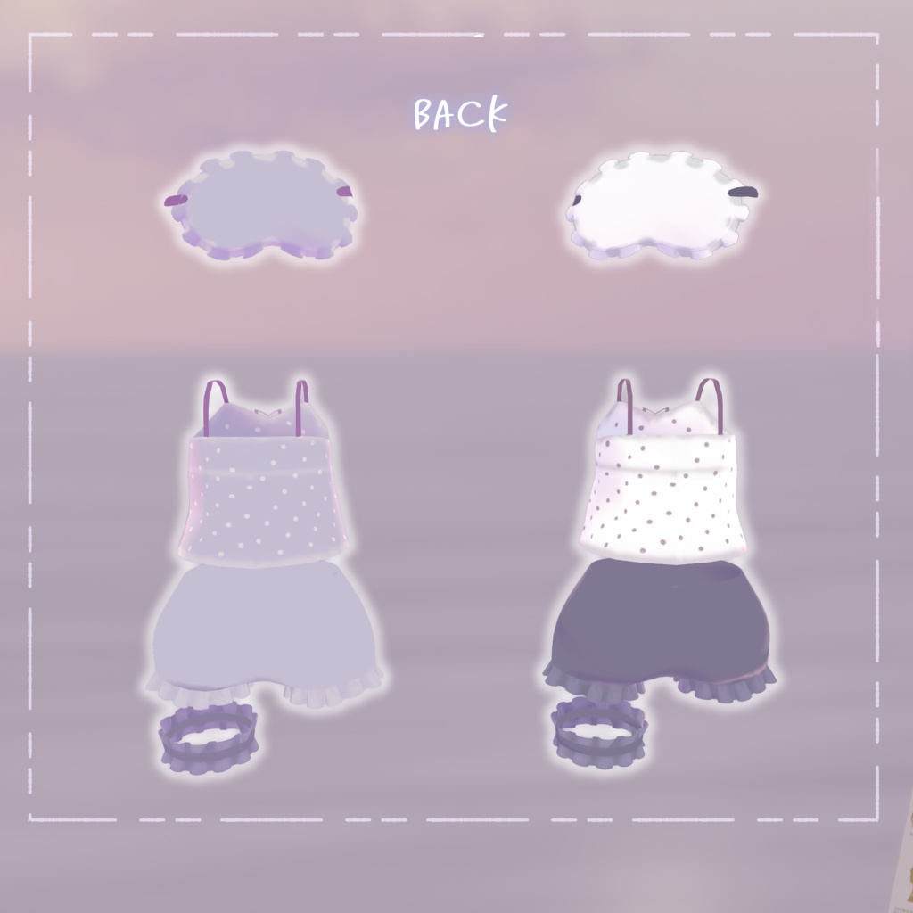 ドットきゃみルームウェア🌙