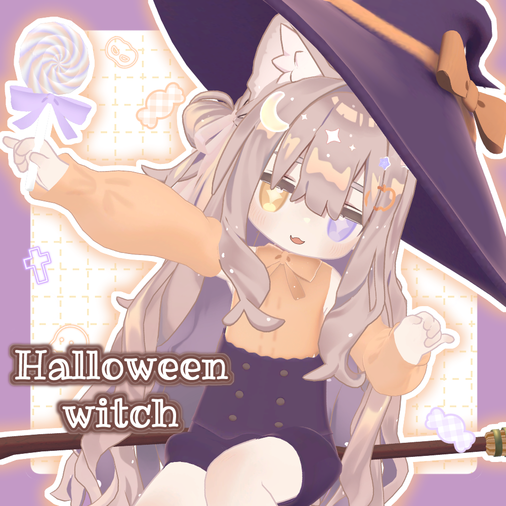 【まめひなた・キプフェル対応】Halloween witch