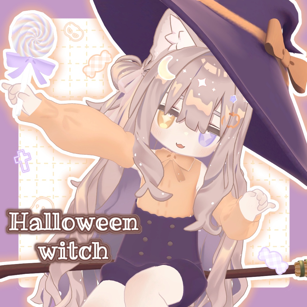 【まめひなた・キプフェル対応】Halloween witch　