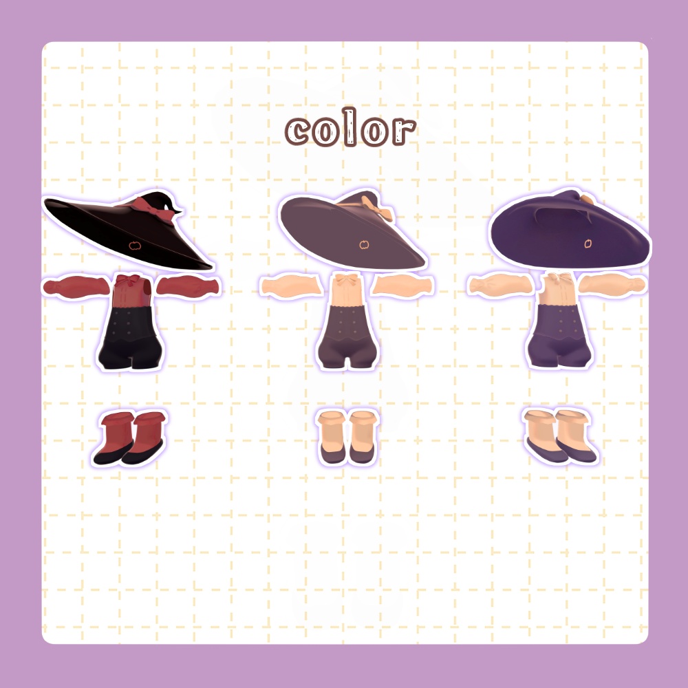 【まめひなた・キプフェル対応】Halloween witch