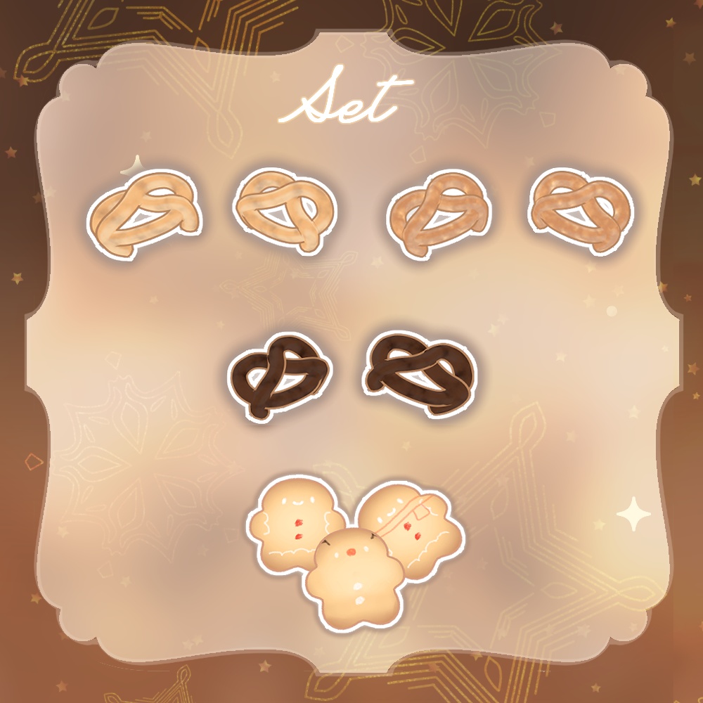 🎄Pretzels MIMI🥨プレッツェルのトナカイ風おみみ