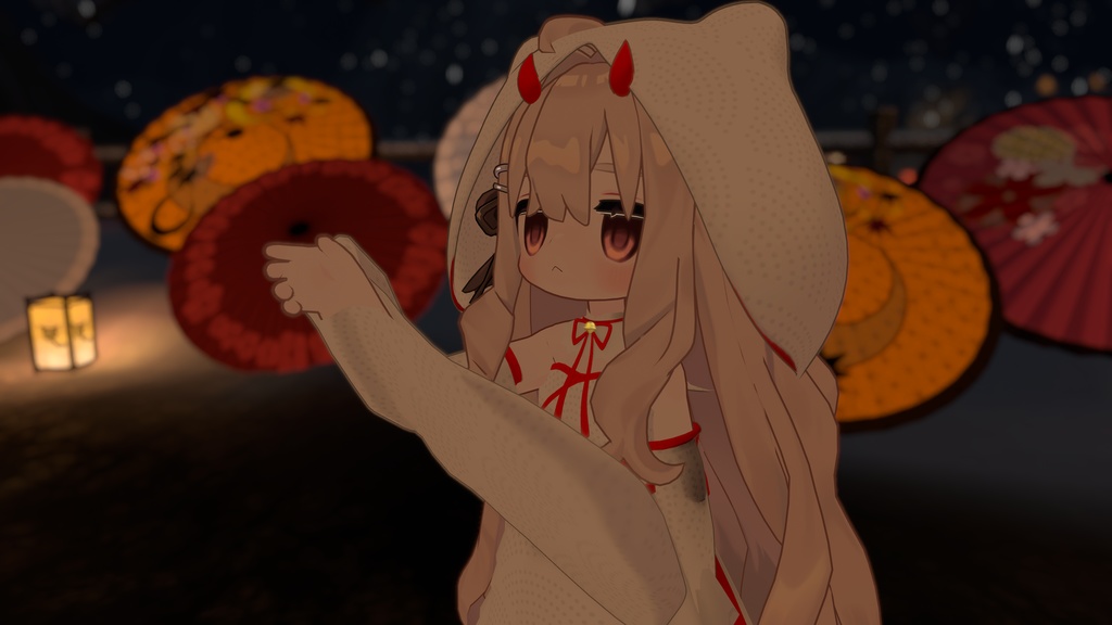 【白無垢】きぷのよめいり【まめひなた・キプフェル・アズキ対応】