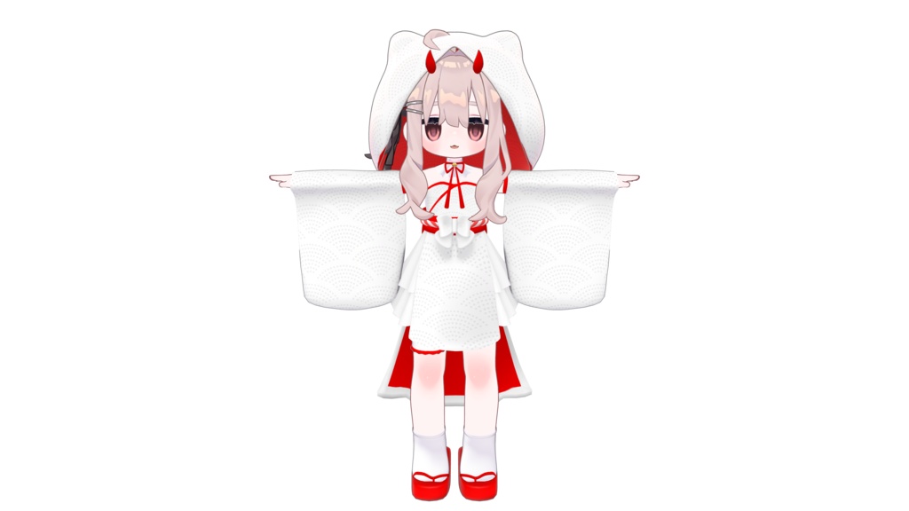 【白無垢】きぷのよめいり【まめひなた・キプフェル・アズキ対応】