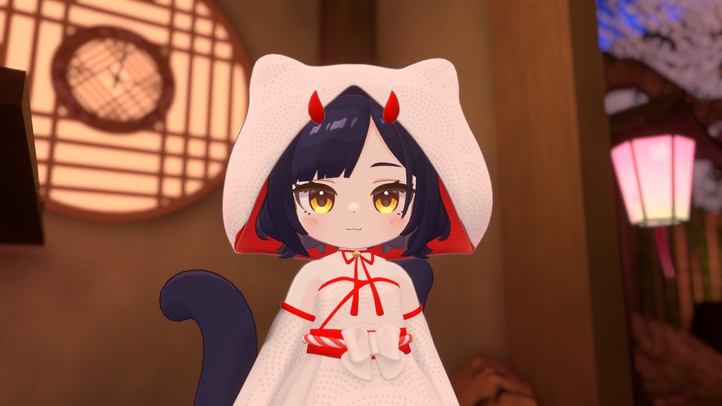 【白無垢】きぷのよめいり【まめひなた・キプフェル・アズキ対応】