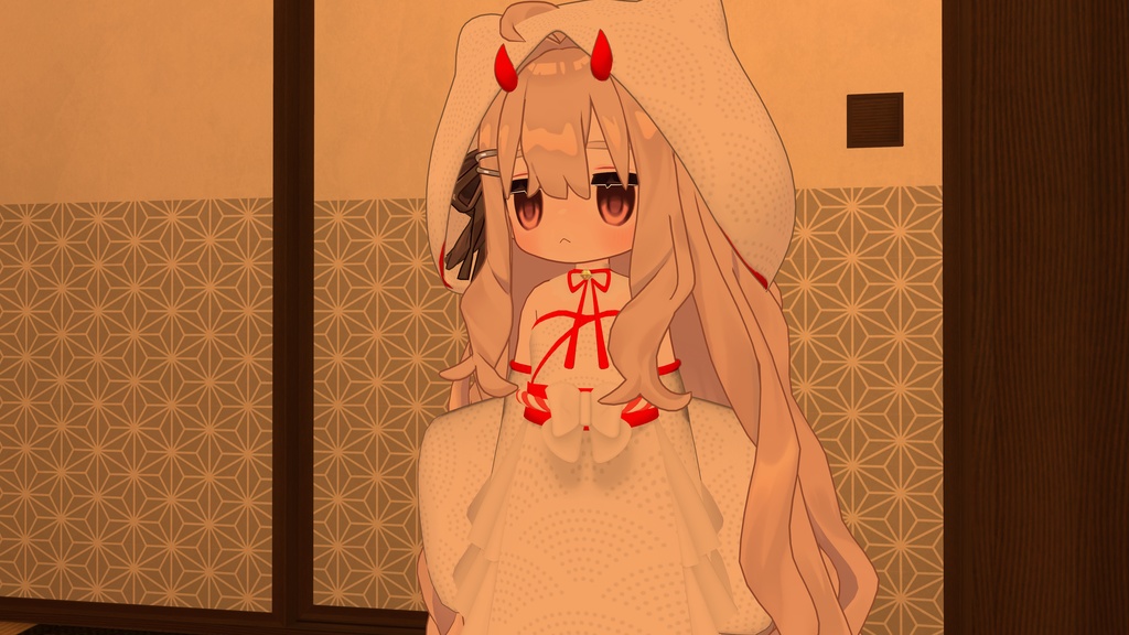 【白無垢】きぷのよめいり【まめひなた・キプフェル・アズキ対応】