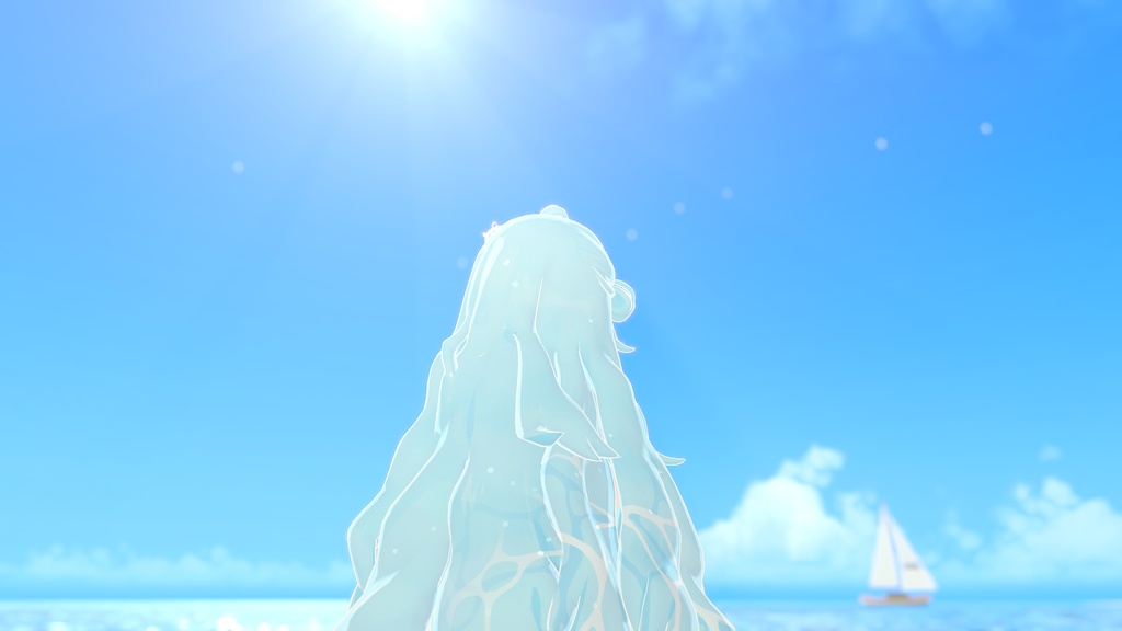 泡沫のゆらめき🌊【ヘアーテクスチャ・マテリアルセット】