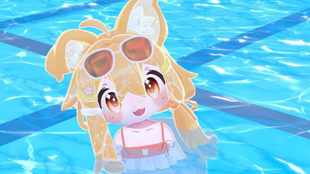 泡沫のゆらめき🌊【ヘアーテクスチャ・マテリアルセット】