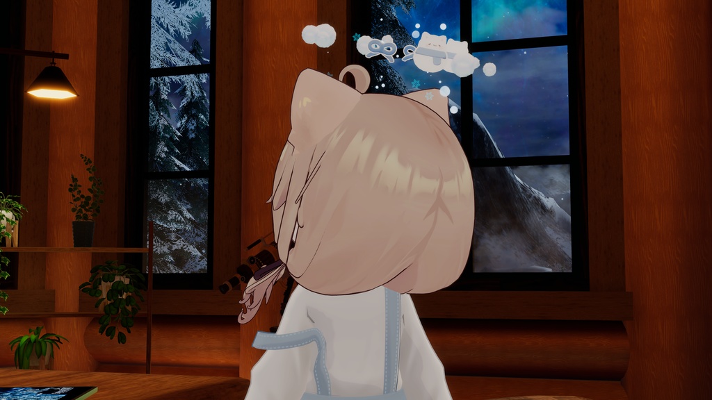 ゆきねこヘイロー⛄❄️【キプフェル対応】