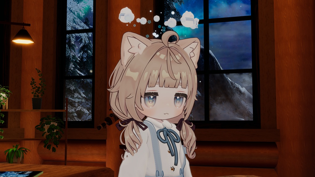 ゆきねこヘイロー⛄❄️【キプフェル対応】