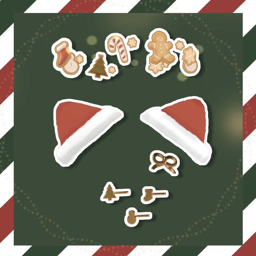 クリスマスクッキーヘイロー🎄🍪【キプフェル対応】