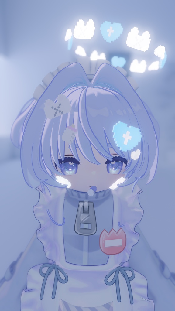 🤍Pixel Holy Halo🩵【キプフェル対応】