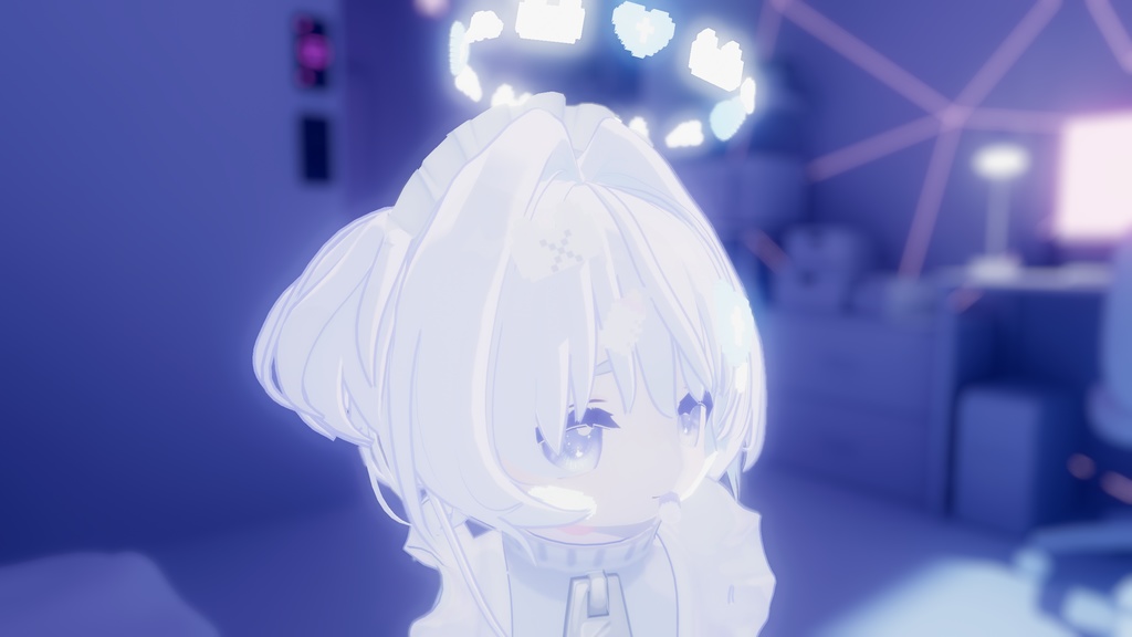 🤍Pixel Holy Halo🩵【キプフェル対応】