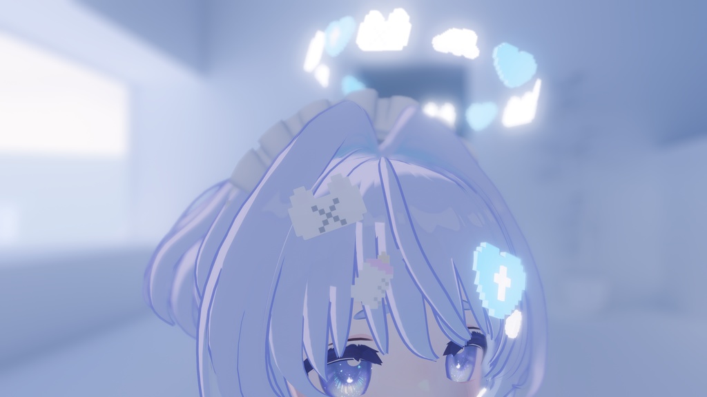 🤍Pixel Holy Halo🩵【キプフェル対応】