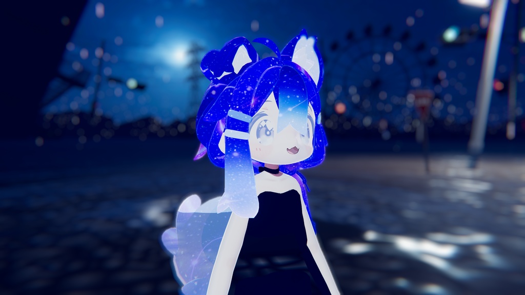 星降る記憶🌌【ヘアーテクスチャ・マテリアルセット】