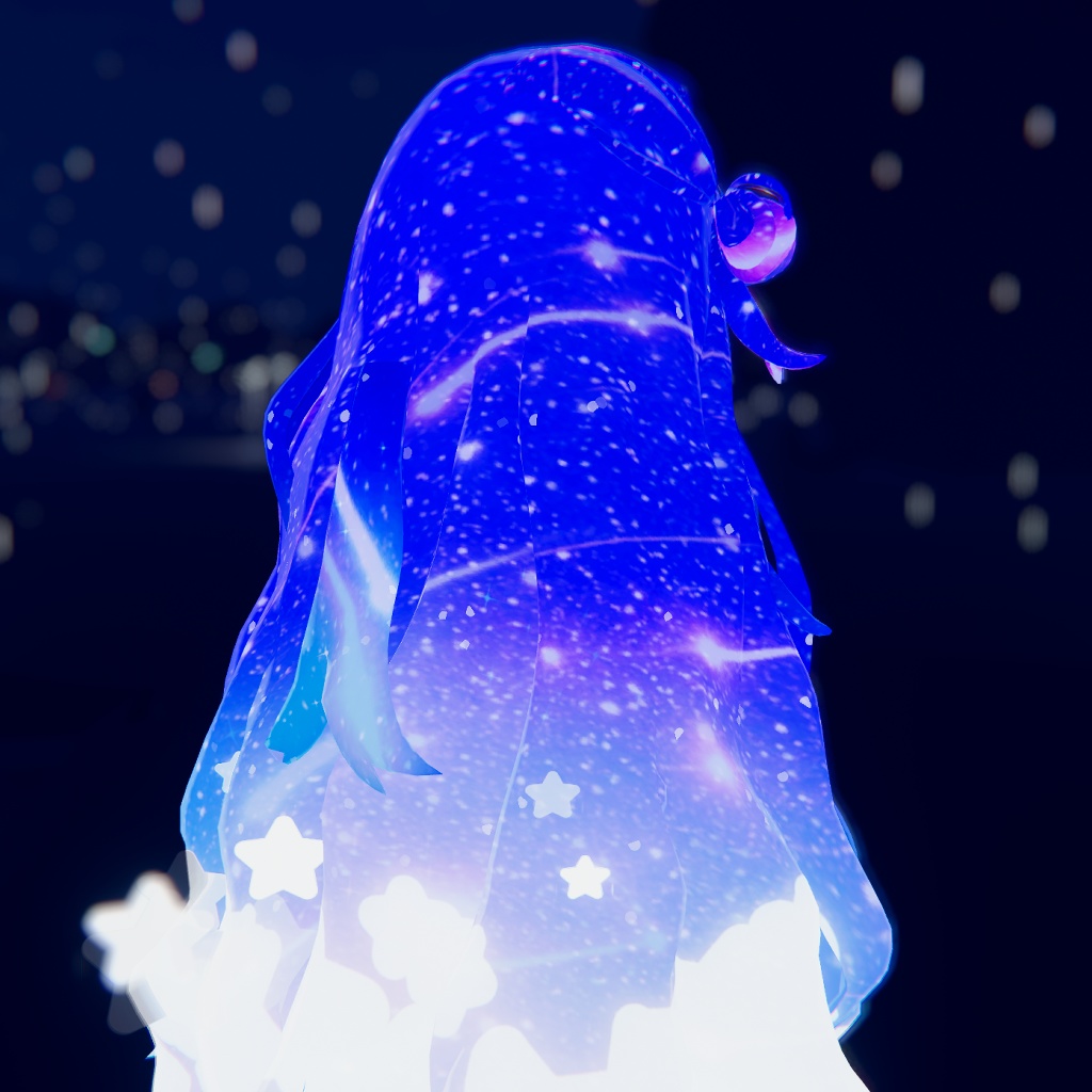 星降る記憶🌌【ヘアーテクスチャ・マテリアルセット】