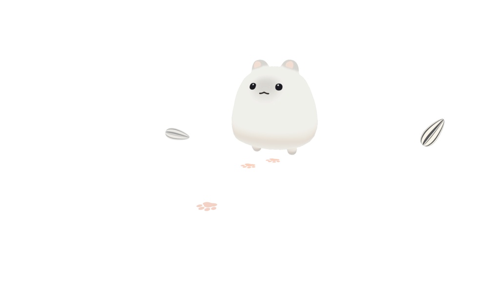 【はむ対応】はむのあしあと🐾🐹【パーティクル】