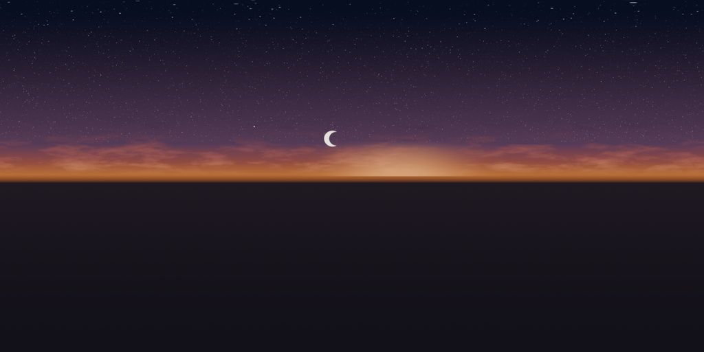 【Skybox】宵の口 | ほしくずスカイボックス